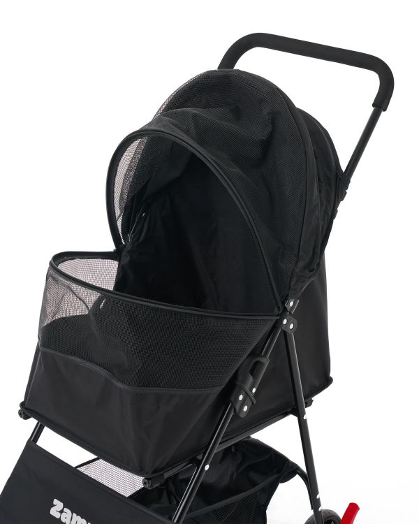 Zampa Aero Kedi & Köpek Arabası Siyah 42×69×96 cm (ZS-101-B)