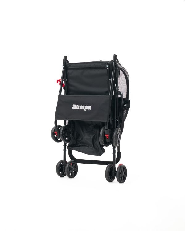 Zampa Aero Kedi & Köpek Arabası Siyah 42×69×96 cm (ZS-101-B)