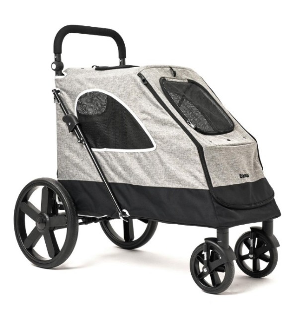 Zampa - Zampa Alonso Kedi Köpek Arabası Gri BL06AL-G 60x97x111 Cm