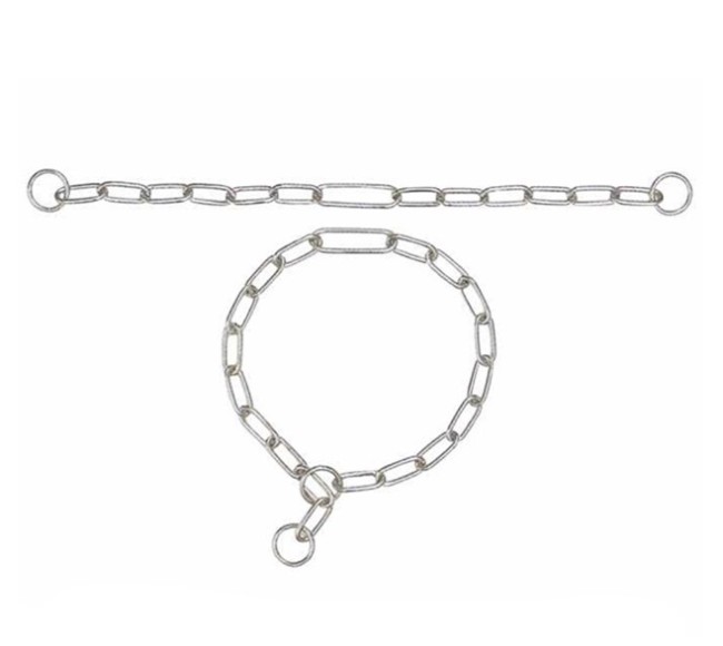 Zampa - Zampa Çelik Zincir Köpek Eğitim Tasması 60 Cm X 3 Adet