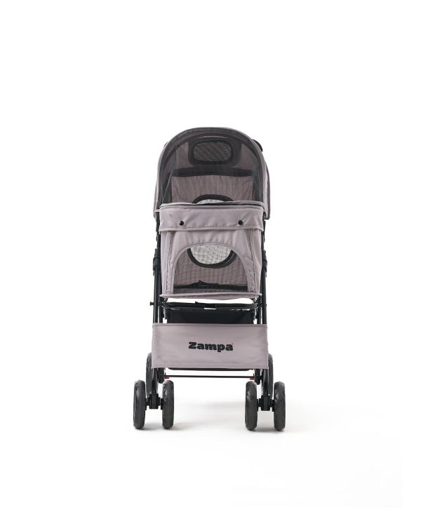 Zampa Core Kedi & Köpek Arabası Gri 37×55×96 cm (ZS-102-4-G)