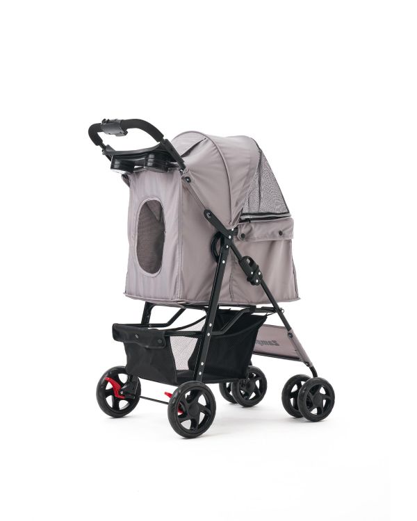 Zampa Core Kedi & Köpek Arabası Gri 37×55×96 cm (ZS-102-4-G)