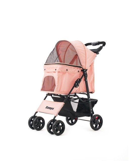 Zampa - Zampa Core Kedi & Köpek Arabası Pembe 37×55×96 cm (ZS-102-4-P)
