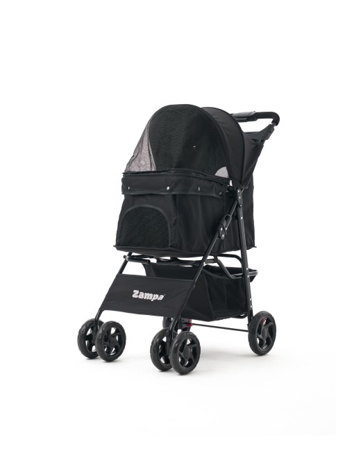 Zampa - Zampa Core Kedi & Köpek Arabası Siyah 37×55×96 cm (ZS-102-4-B)