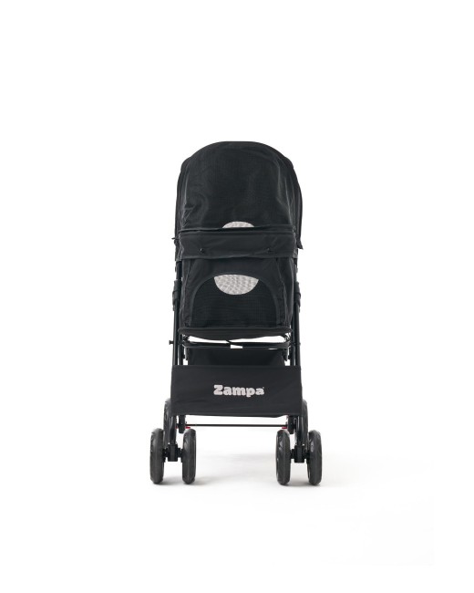 Zampa Core Kedi & Köpek Arabası Siyah 37×55×96 cm (ZS-102-4-B) - Thumbnail