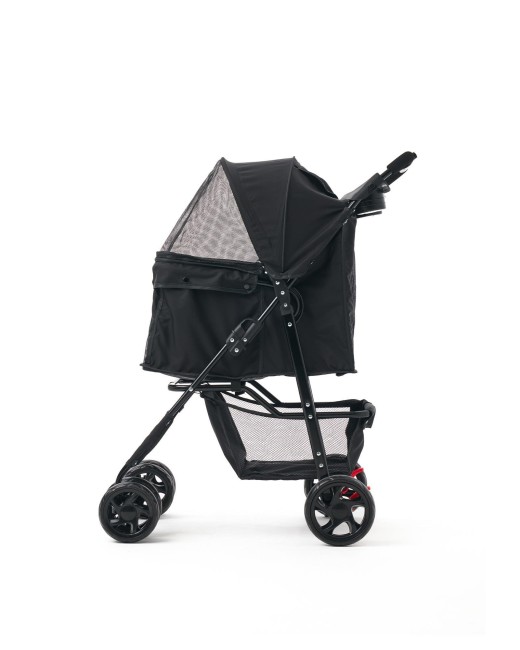 Zampa Core Kedi & Köpek Arabası Siyah 37×55×96 cm (ZS-102-4-B) - Thumbnail