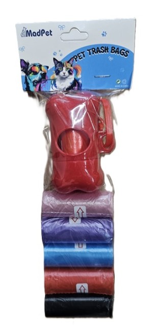 Madpet - Madpet (240) Taşımalı 5+1 Dışkı Poşeti X 10 Adet