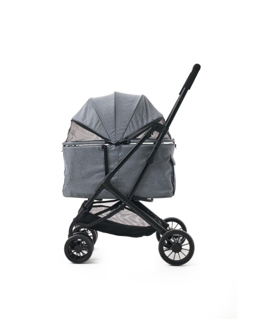 Zampa Flow Kedi & Köpek Arabası Gri 53×73×97 cm (ZS-104-G) - Thumbnail