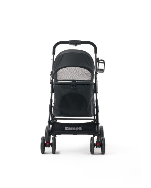 Zampa Flow Kedi & Köpek Arabası Siyah 53×73×97 cm (ZS-104-B) - Thumbnail