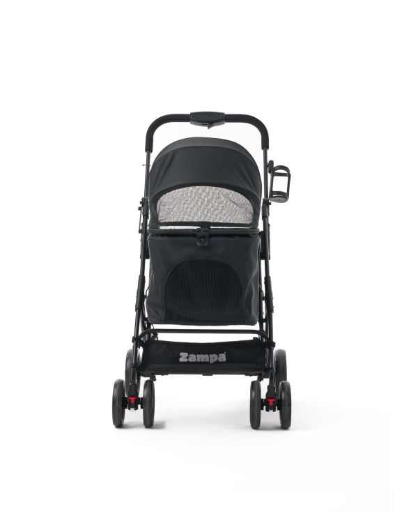 Zampa Flow Kedi & Köpek Arabası Siyah 53×73×97 cm (ZS-104-B)