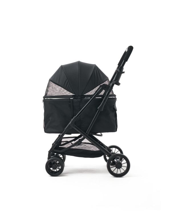 Zampa Flow Kedi & Köpek Arabası Siyah 53×73×97 cm (ZS-104-B)