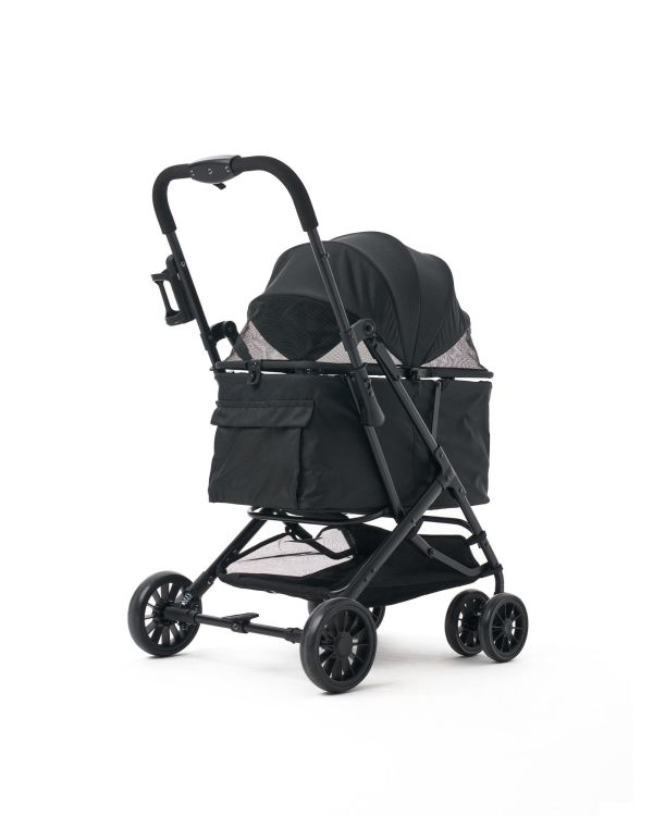 Zampa Flow Kedi & Köpek Arabası Siyah 53×73×97 cm (ZS-104-B)