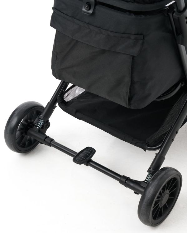 Zampa Flow Kedi & Köpek Arabası Siyah 53×73×97 cm (ZS-104-B)