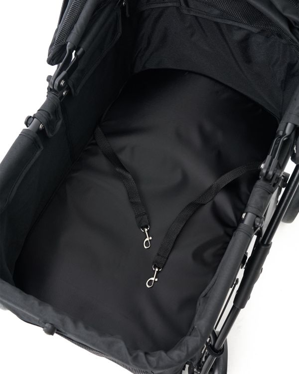 Zampa Flow Kedi & Köpek Arabası Siyah 53×73×97 cm (ZS-104-B)