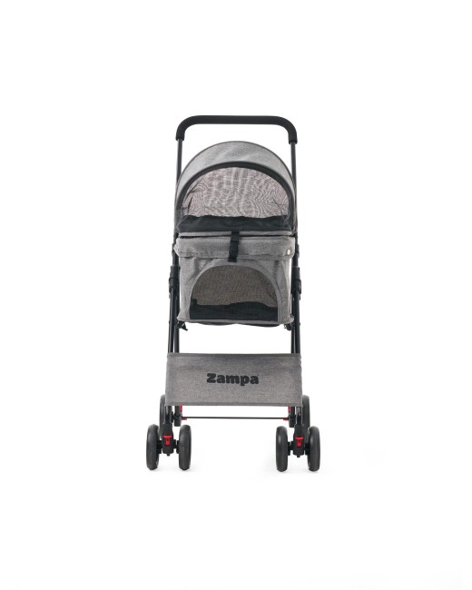 Zampa Flux Kedi & Köpek Arabası Gri 45×63×93 cm (ZS-102-1-G) - Thumbnail