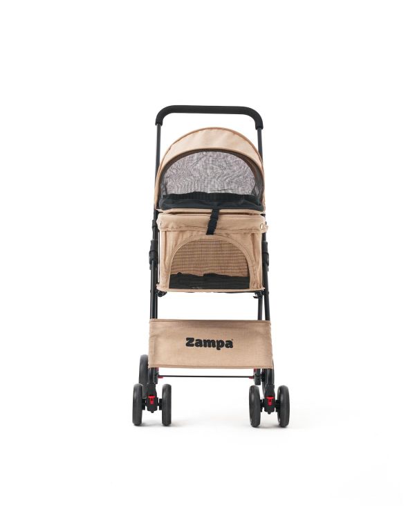 Zampa Flux Kedi & Köpek Arabası Kahverengi 45×63×93 cm (ZS-102-1-BR)