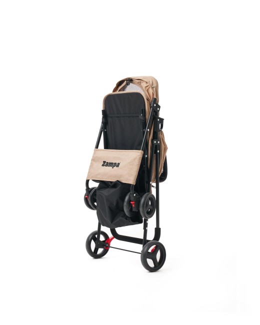 Zampa Flux Kedi & Köpek Arabası Kahverengi 45×63×93 cm (ZS-102-1-BR) - Thumbnail