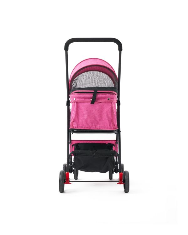 Zampa Flux Kedi & Köpek Arabası Pembe 45×63×93 cm (ZS-102-1-P)