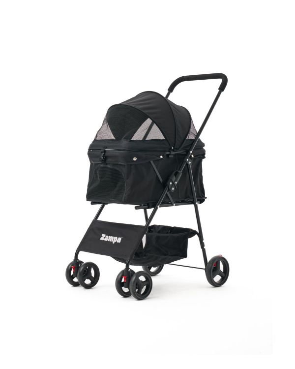 Zampa Flux Kedi & Köpek Arabası Siyah 45×63×93 cm (ZS-102-1-B)