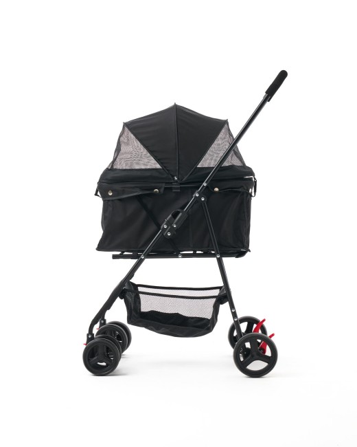 Zampa Flux Kedi & Köpek Arabası Siyah 45×63×93 cm (ZS-102-1-B) - Thumbnail