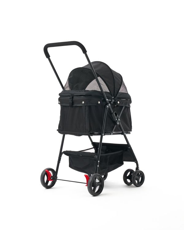 Zampa Flux Kedi & Köpek Arabası Siyah 45×63×93 cm (ZS-102-1-B)