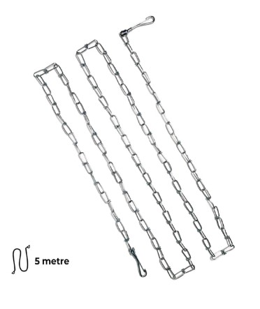 Zampa Milos Kedi Köpek Bağlama Zinciri 3 Mm X 5 Metre (Lcto-5)