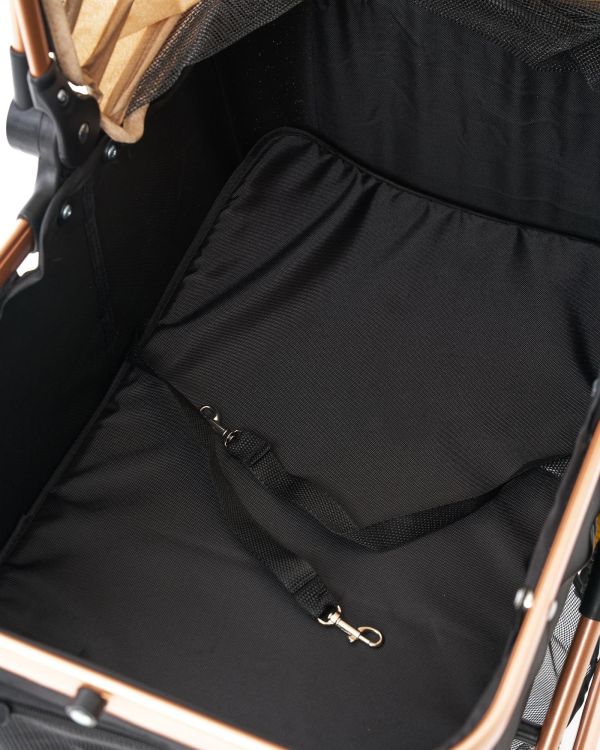 Zampa Mode Kedi & Köpek Arabası Haki 52×65×100 cm (ZS-301)