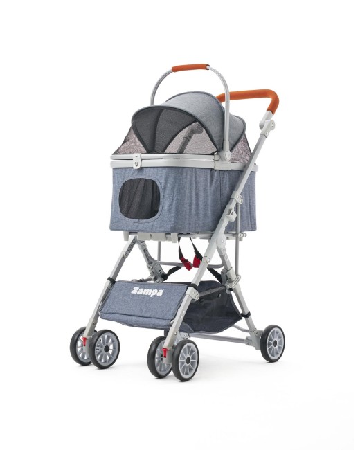 Zampa - Zampa Move Kedi & Köpek Arabası Gri 51×66×98 cm (ZS-103-G)