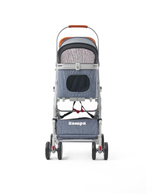 Zampa Move Kedi & Köpek Arabası Gri 51×66×98 cm (ZS-103-G) - Thumbnail