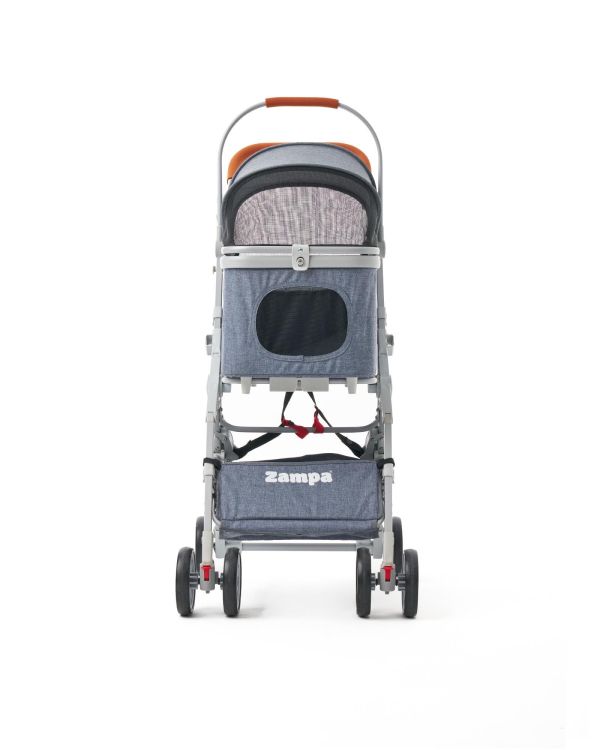 Zampa Move Kedi & Köpek Arabası Gri 51×66×98 cm (ZS-103-G)