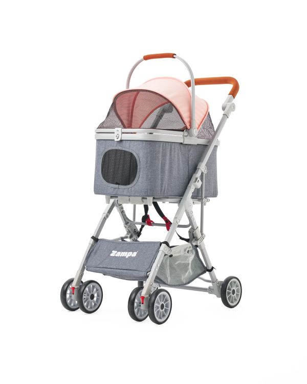 Zampa Move Kedi & Köpek Arabası Pembe 51×66×98 cm (ZS-103-P)