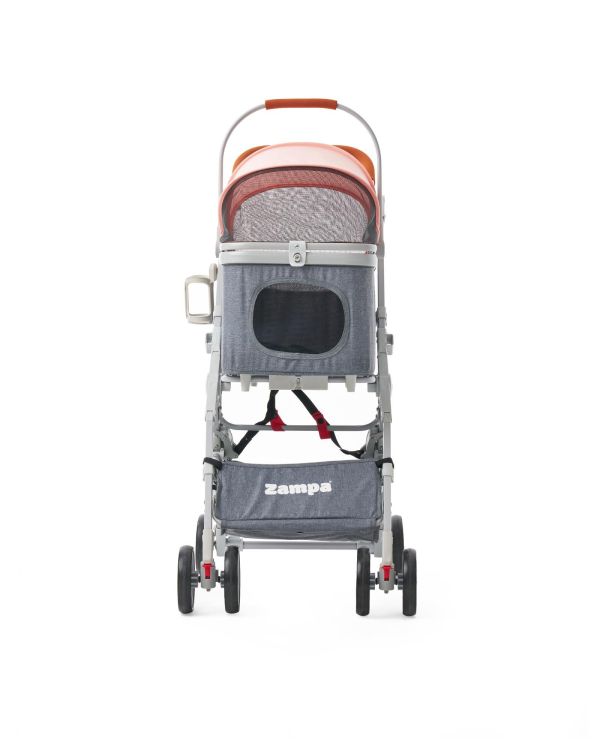 Zampa Move Kedi & Köpek Arabası Pembe 51×66×98 cm (ZS-103-P)