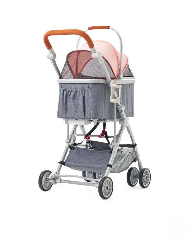 Zampa Move Kedi & Köpek Arabası Pembe 51×66×98 cm (ZS-103-P)