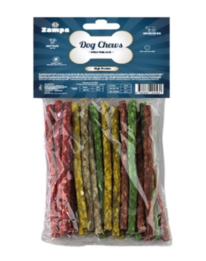 Zampa Munchy Burgu Kemik Ödül Çubuğu 5 Gr X 25 Adet