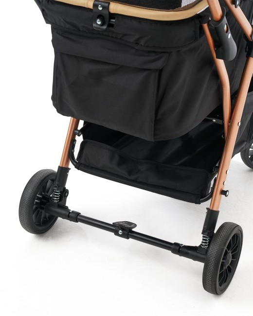 Zampa Nola Kedi & Köpek Arabası Haki 51×85×101 cm (ZS-105-1) - Thumbnail