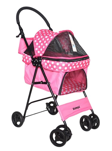 Zampa - Zampa Perez (BL07-P) Kedi Köpek Arabası Pembe 42X63X89 Cm