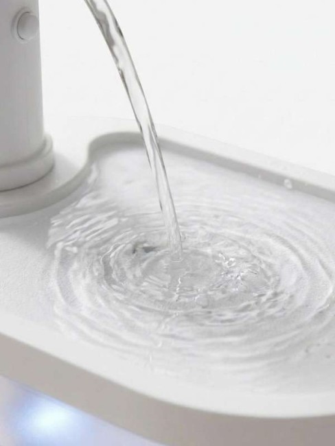 Zampa PF-010 Oval Pet Otomatik Su Pınarı Bataryalı Beyaz 3.2 Litre - Thumbnail