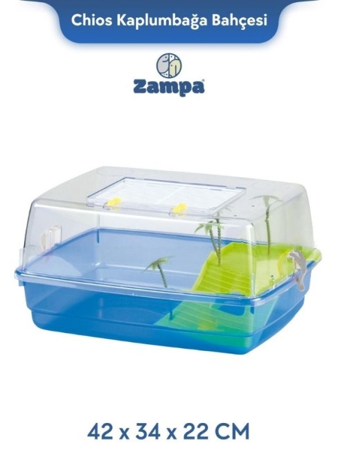 Zampa - Zampa Plus Chios Kaplumbağa Bahçesi 42x34x22 cm(ZIT-3058)