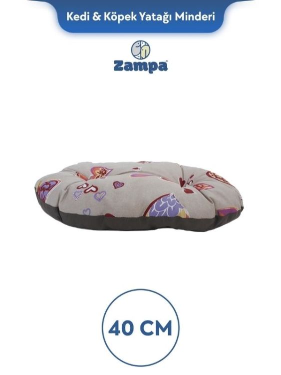 Zampa Plus Gena Kedi & Köpek Minderi Karışık Renkli 1 - 40x28 x11 cm (ZIT-2488)