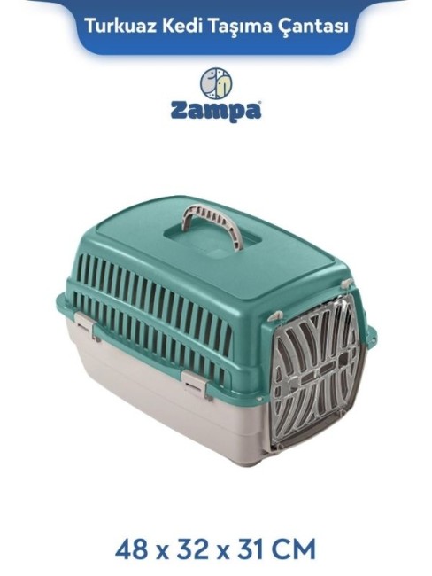 Zampa - Zampa Plus Voyager Small Plastik Taşıma Çantası 48x32x31 cm (ZIT-2310)