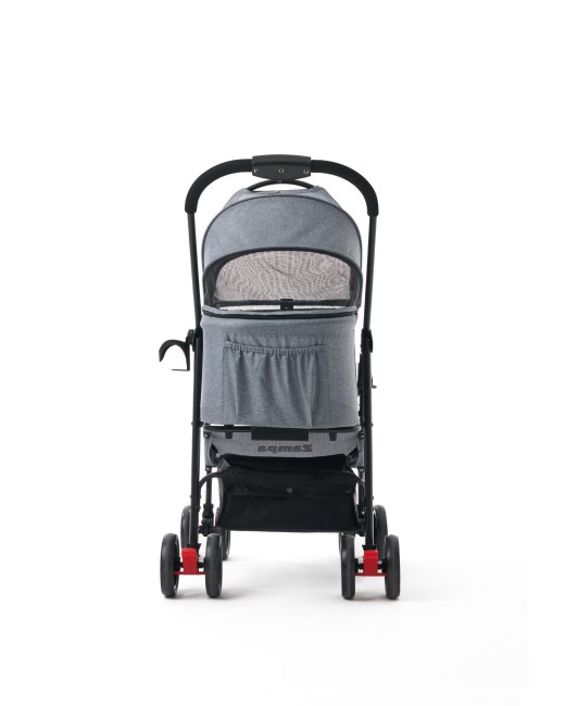 Zampa Pure Kedi & Köpek Arabası Gri 50×67×99 cm (ZS-107-G) - Thumbnail