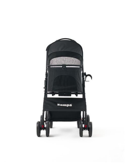 Zampa Pure Kedi & Köpek Arabası Siyah 50×67×99 cm (ZS-107-B) - Thumbnail