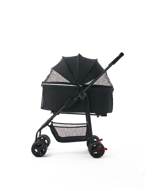 Zampa Pure Kedi & Köpek Arabası Siyah 50×67×99 cm (ZS-107-B) - Thumbnail