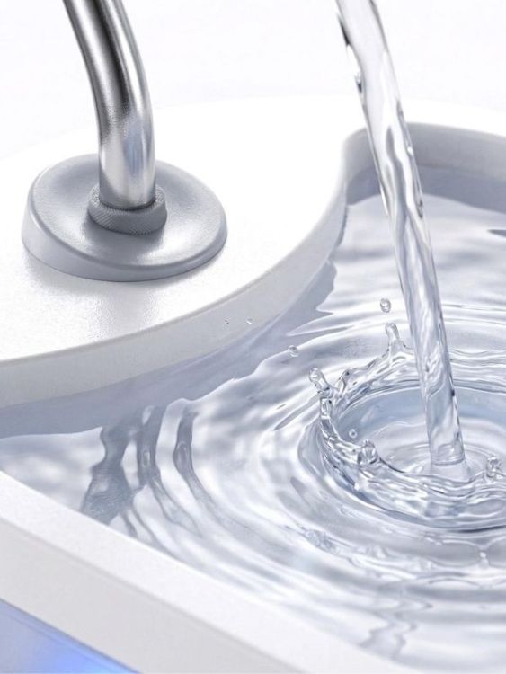 Zampa PWF-01 Oval Pet Otomatik Su Pınarı Beyaz 3.2 Litre