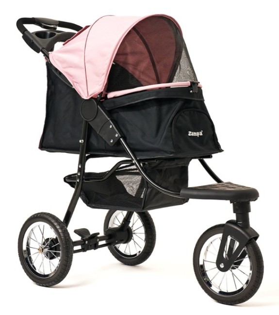 Zampa - Zampa Ricciardo Kedi Köpek Arabası Pembe SP05CS-P 54x104x101 Cm