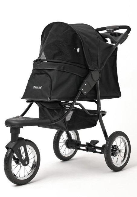 Zampa Ricciardo Kedi Köpek Arabası Siyah SP05CS-B 54x104x101 Cm