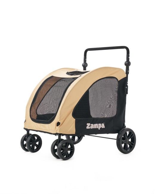Zampa - Zampa Sano Kedi & Köpek Arabası Haki 78×96×105 cm (ZS-401)