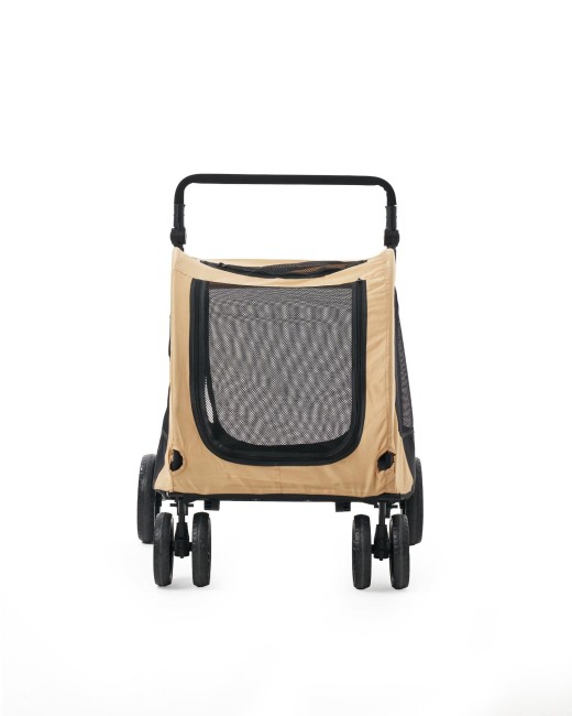 Zampa Sano Kedi & Köpek Arabası Haki 78×96×105 cm (ZS-401) - Thumbnail