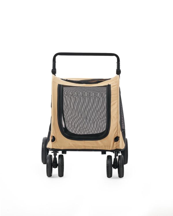 Zampa Sano Kedi & Köpek Arabası Haki 78×96×105 cm (ZS-401)