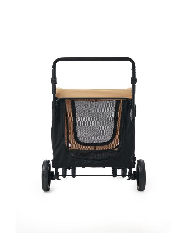 Zampa Sano Kedi & Köpek Arabası Haki 78×96×105 cm (ZS-401)